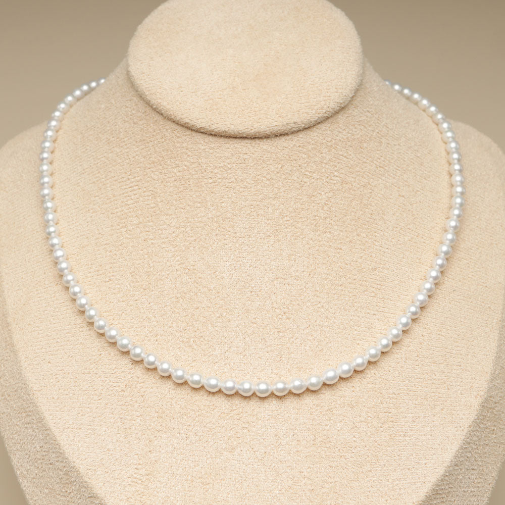 4 4.5mm pearl necklace.