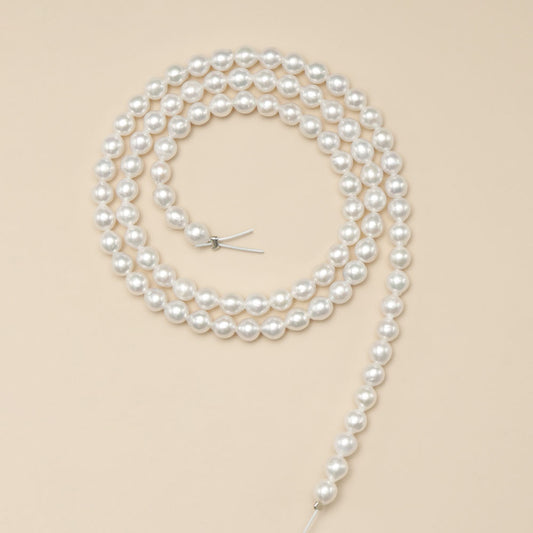 Freshwater 4-4.5mm Pearls String, Necklace Clasp as Free Gift