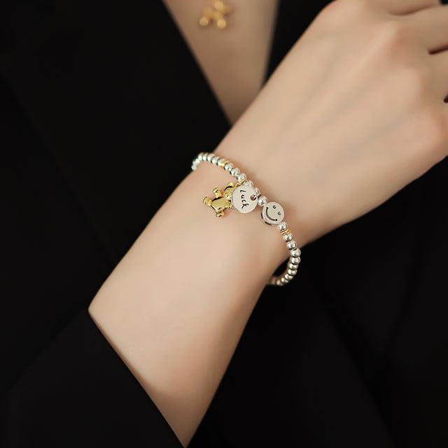 Popular beaded bracelets on women wrist.