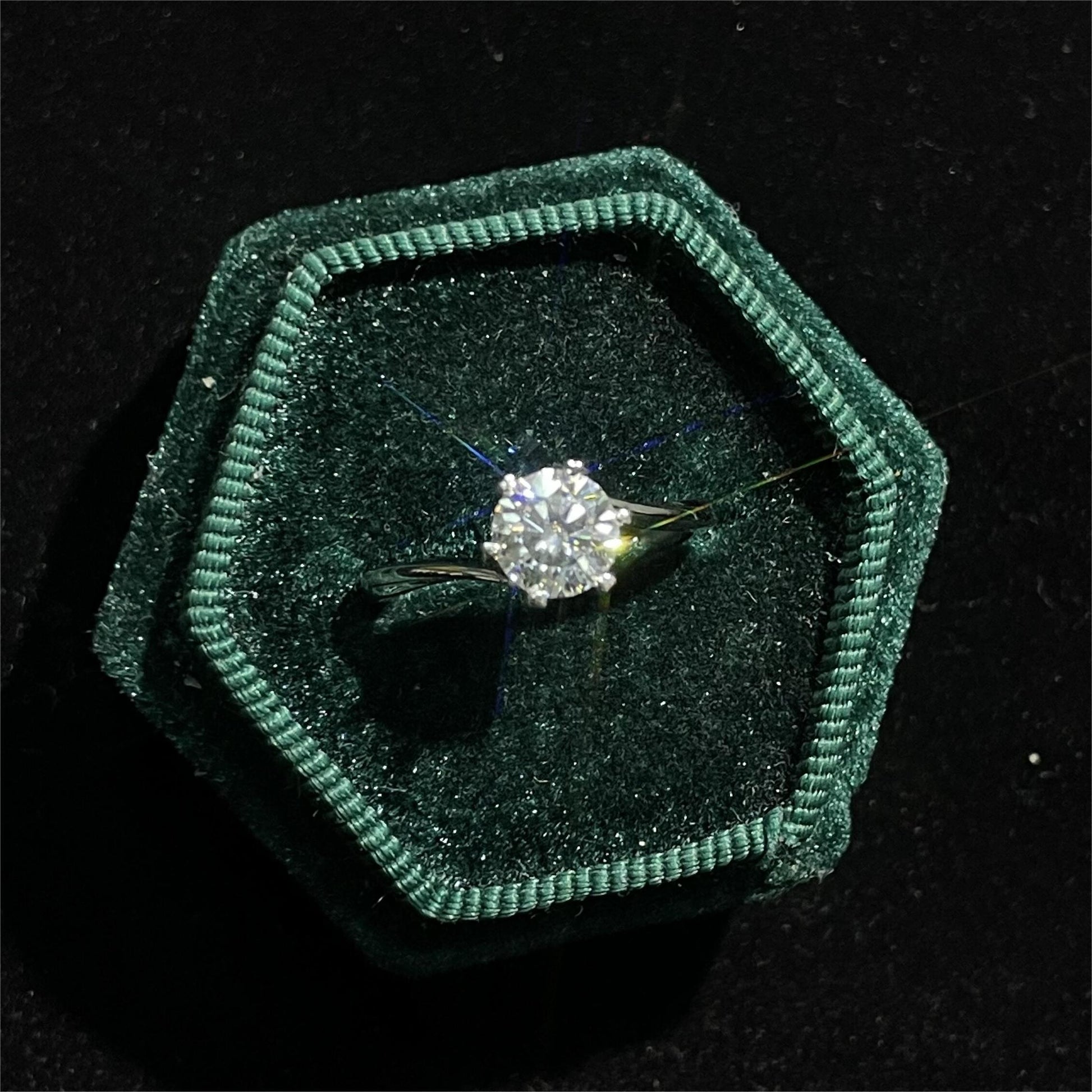 twisty diamond ring